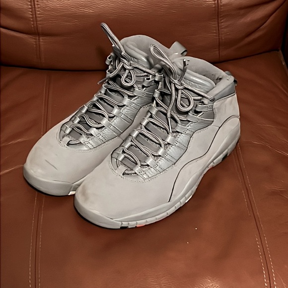 Jordan cool grey 10s still in great condition 8/10 - Picture 2 of 3
